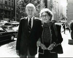 Jimmy Stewart, wife, Gloria 1983 NYC.jpg